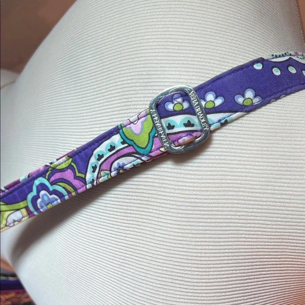 Vera Bradley Purple and Blue Laptop Bag - Picture 5 of 13